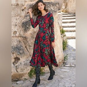 NWOT Peruvian Connection Midi Dress Size M